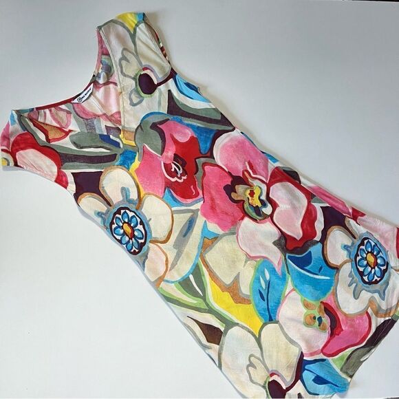 Jams World Sherry Dress Tavern Print Sundress XS - Picture 8 of 9